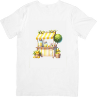 Thumbnail for Watercolor Lemonade Stand T-Shirt | Cute Summer Market Graphic Tee | Sunny Day Gift