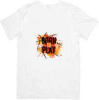 Thumbnail for Born To Play Basketball T-Shirt Grunge Sports Graphic Tee Baller Gift