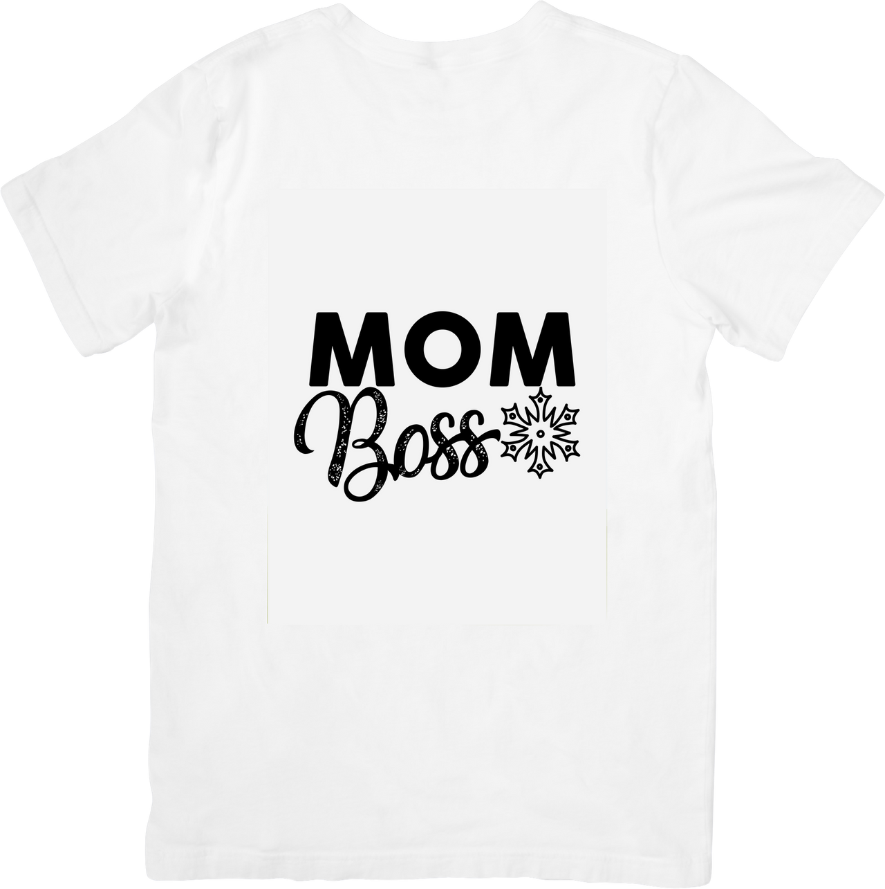 Mom Boss T-Shirt Minimalist Empowerment Graphic Tee Mothers Day Gift
